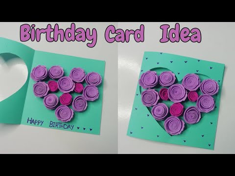 DIY Birthday Card 🎉 #diy #craft