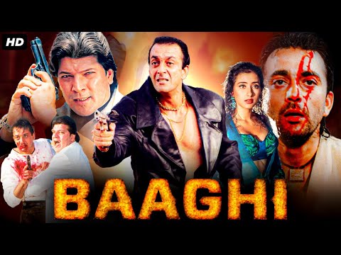 Sanjay Dutt's BAAGHI Full Movie | Aditya Pancholi | Blockbuster Bollywood Action Movie | हिंदी मूवी