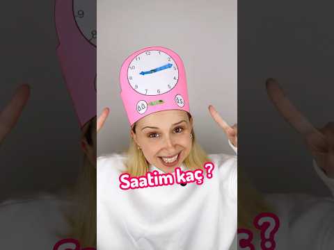 Saatim Kaç Oyunu Oynuyoruz ⏰ #ilkokul #saat #oyun #etkinlik #matematik #ilkokulmatematik