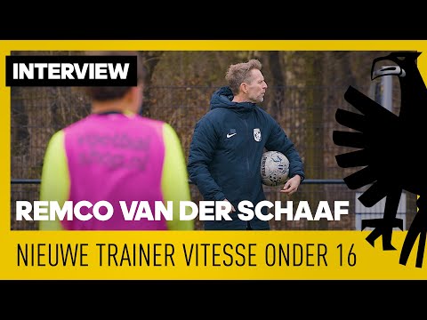 INTERVIEW | Remco van der Schaaf is de nieuwe trainer van Vitesse Onder 16