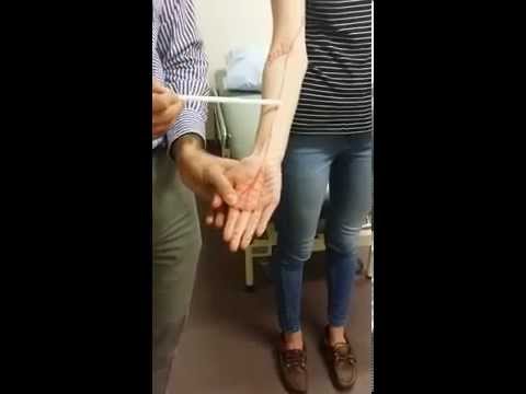 4. UL How to test the Median nerve