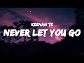 Keenan Te - Never Let You Go (Lyrics)