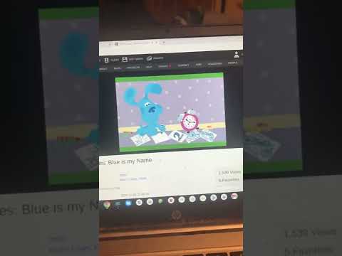 Blue’s Clues Blue Is My Name Animated Storybook