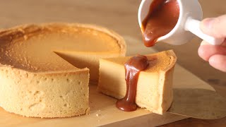 濃厚生キャラメル・チーズタルトの作り方 Caramel Cheesecake Tart|HidaMari Cooking