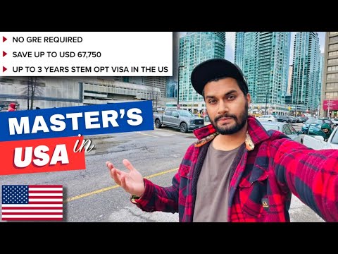 Master's in USA 🇺🇸 Save 55 Lakhs | 18 Months | No IELTS / GMAT