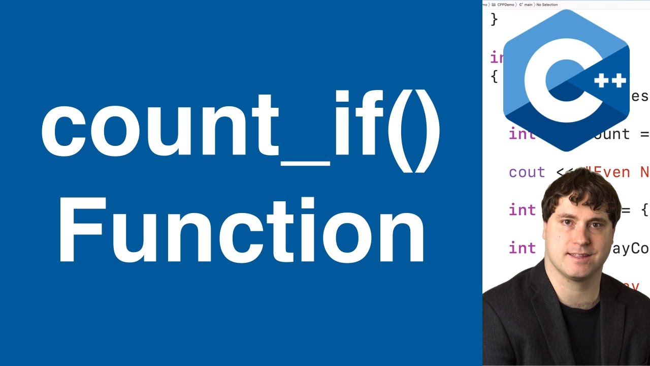 count_if() Standard Library Function | C++ Tutorial