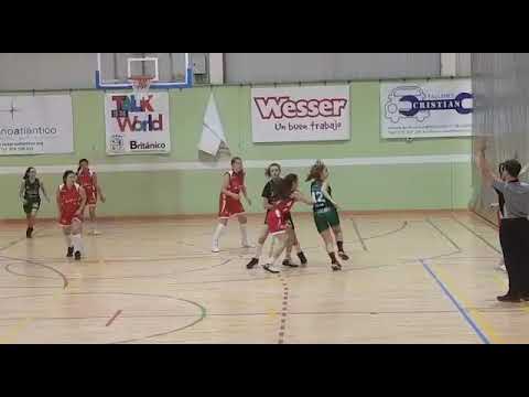 2018/2019 Cuarte Infantil Femenino B vs Basket Lupus