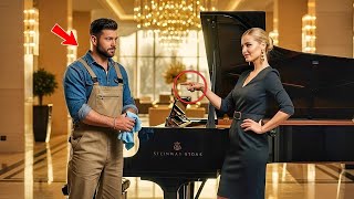 If You Play Chopin, I’ll Marry You” — The Janitor’s Response Silenced the CEO