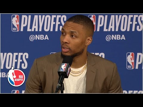 Damian Lillard credits defense and CJ McCollum for Blazers' Game 6 win | 2019 NBA Playoffs