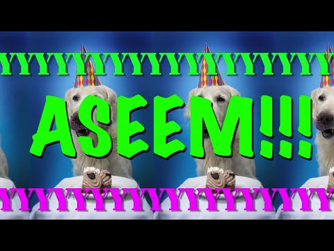 HAPPY BIRTHDAY ASEEM! - EPIC Happy Birthday Song
