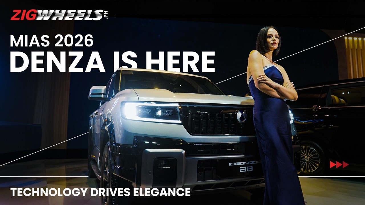 DENZA Makes Its Grand Entrance! | MIAS 2026 | Zigwheels.Ph