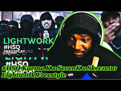 #HSQ Karma K x SevenK x Skeeze00 - Lightwork Freestyle 🇳🇱 (Prod. Reimas) | Pressplay | REACTION