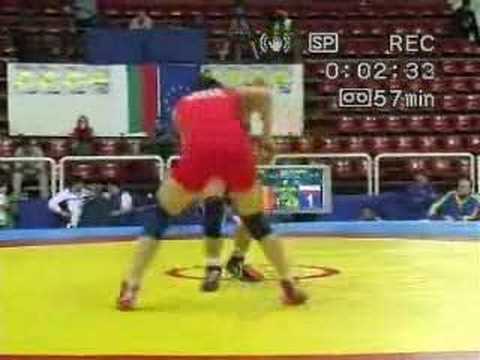2007 European Championships FW 55Kg 1/8 Final 7