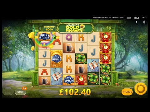 派德寶金幣大逃亡獎勵功能（紅老虎 (Paddypower GOLD Megaways Bonus Feature (Red Tiger))