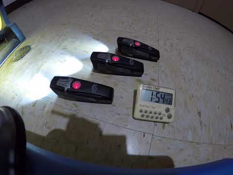 NiteRider Lumina 500, 950 Boost, 1100 Boost Rundown Tests (High)