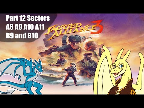 Courage Reference - Jagged Alliance 3 Co-op with Vern and Corydonn Part 12 Sectors A9 A10 A11 B10 B9