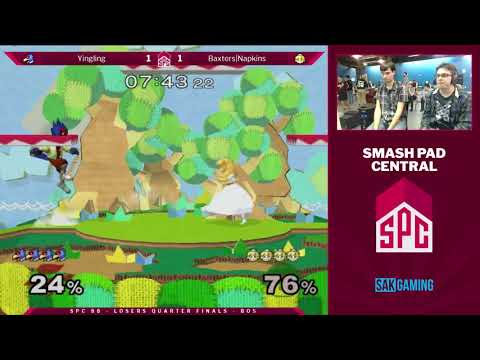 SPC 88 Losers Quarter Finals - Yingling (Falco) vs Napkins (Peach)