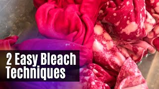 2 Easy Techniques to Bleach Shirts