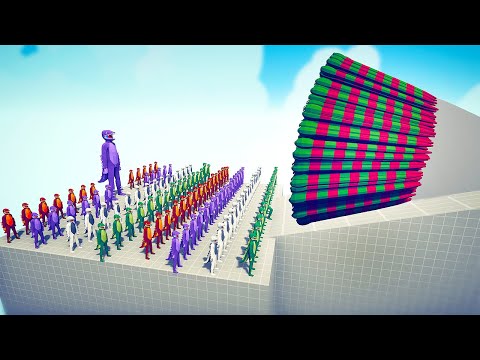 100x I-REX COLOR PACK + GIANT vs DUO GODS - Totally Accurate Battle Simulator TABS