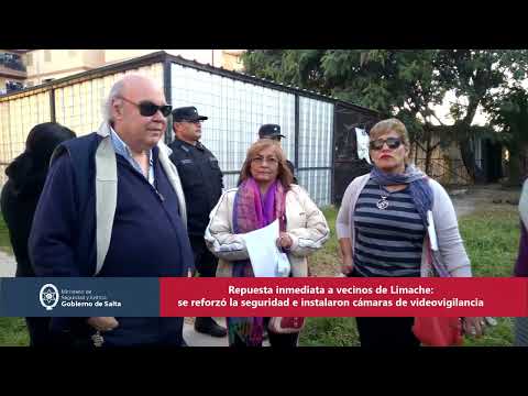 Vecinos destacaron el refuerzo de la videovigilancia en barrios de zona sur