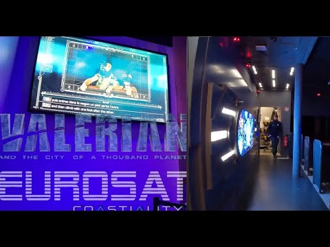 Valerian Eurosat Coastiality Europa-Park Onwalk, Onride inklusive technischer Störung