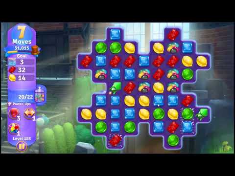Willy Wonkas Sweet Adventure Level 183 - NO BOOSTERS 🍫 | SKILLGAMING ✔️