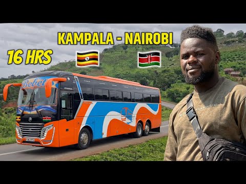16 Hours on Uganda's Most Luxurious Bus! Kampala To Nairobi Kenya Epic Road Trip