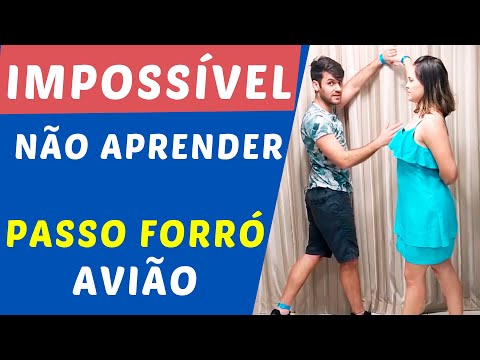 A MELHOR Aula de Forró [Passo a Passo] - Passo de Forró Avião (Crucifixo)