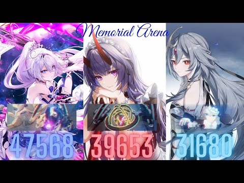 Memorial Arena Exalted| SSS Husk- Mysticism | SSS Husk-Nihilus | Kallen | Total: 118906