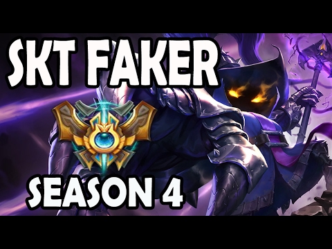 SKT T1 Faker Veigar vs Nidalee MID Ranked Challenger Korea