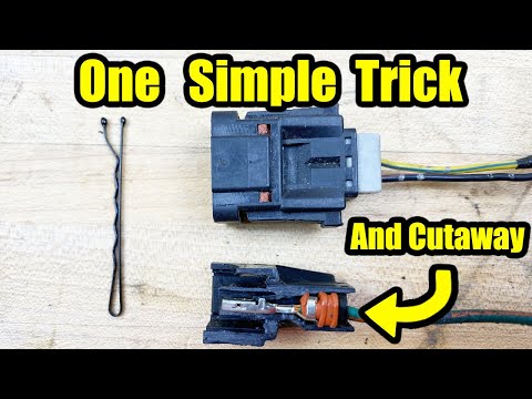 How to remove pins from a connector / Depinning Connector