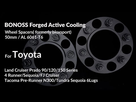 BONOSS Wheel Spacers for Toyota Land Cruiser Prado 90/120/150 Series | 50mm (formerly bloxsport)