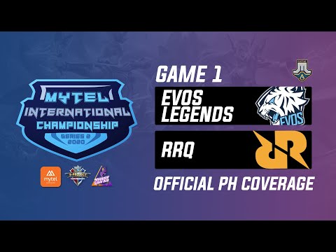 Evos Legends vs RRQ Game 1 Playoffs Mytel International Championship (BO3) | Just ML Mobile Legends