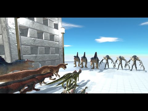 SPINO BROTHERS + SCOURGE BROTHERS AGAINST CARNIVORE DINOS + INFERNALS  - ARBS