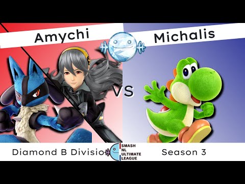 SNUL S3W1 - Amychi (Lucario, Corrin) Vs. Michalis (Yoshi) [DiamondB]