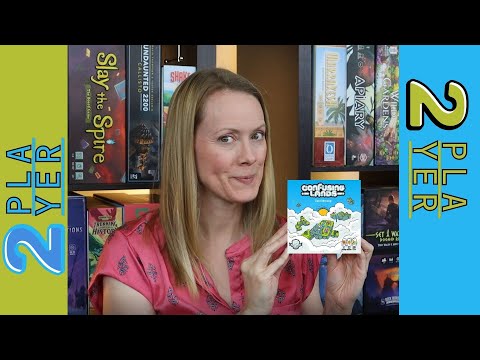 CONFUSING LANDS | Check Out this 18-Card Game for 2 Players (Overview & Review) with Expansion