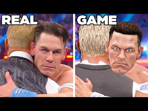 Recreating 1 OMG WWE Moment From Every Year