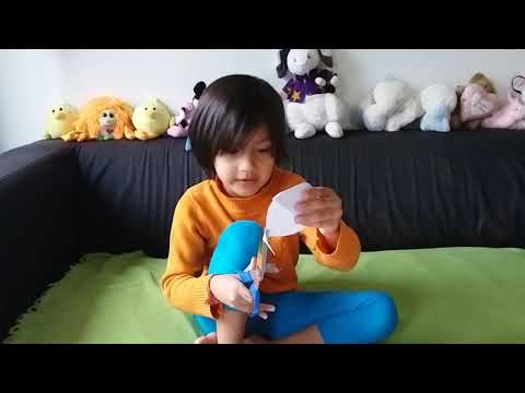 How to make a Snowman Bookmark