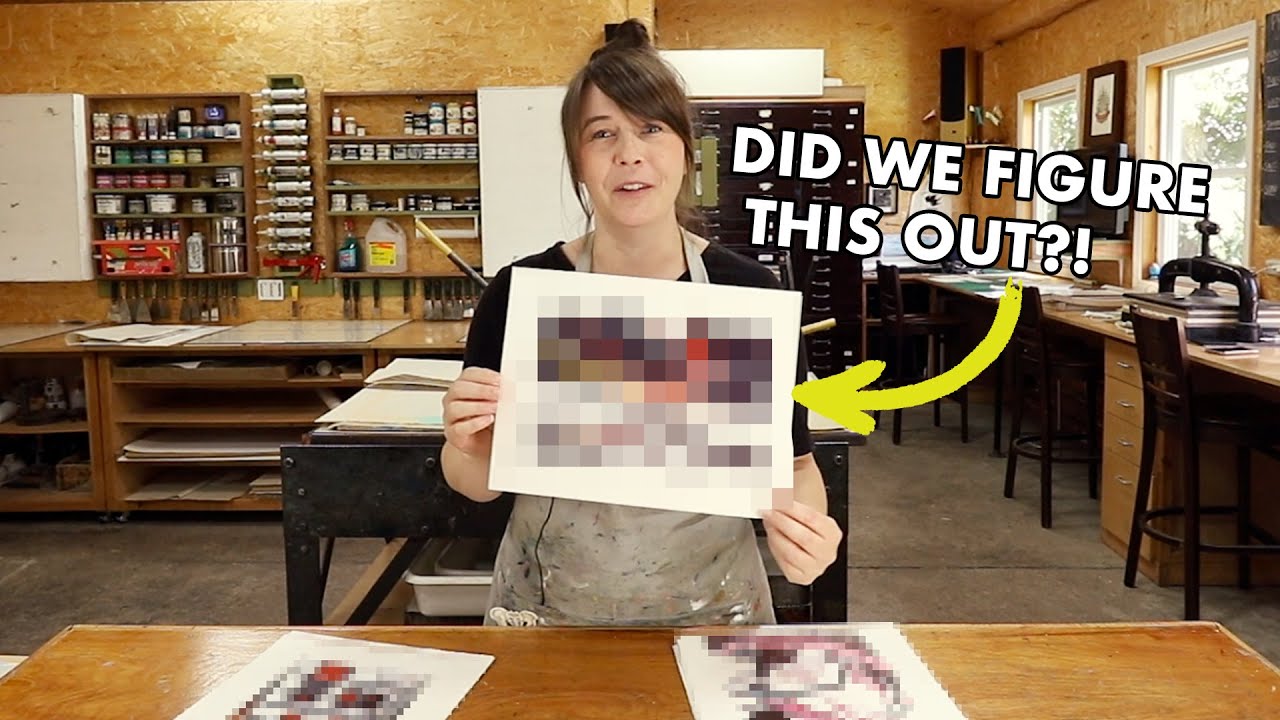 Kitchen Lithography: A Mega Research Adventure