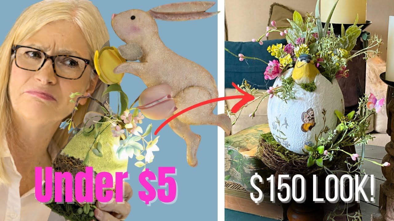 10 High-End Designer Spring Decor Dupes Under $5 (DIY Thrift Flips)