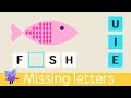 Missing letters with Kokoro Kids