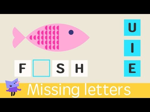 Missing letters with Kokoro Kids