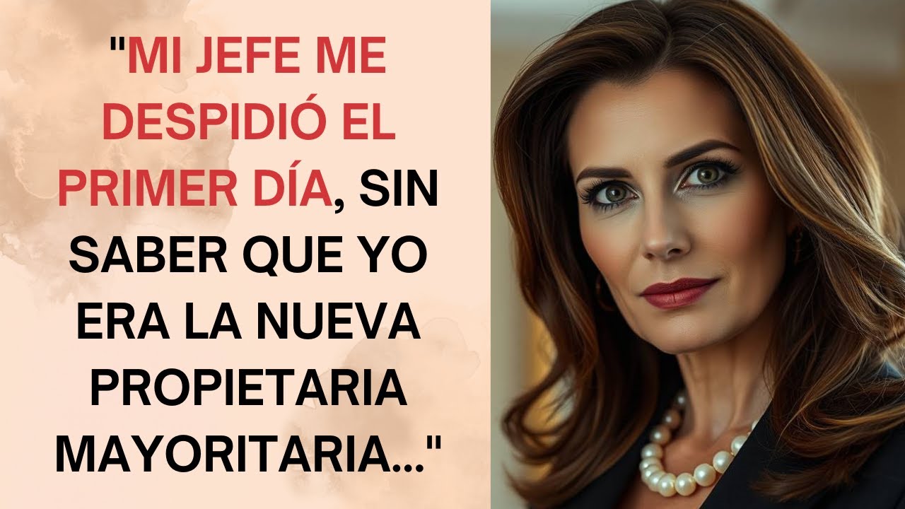 "Mi Jefe Me Despidió El Primer Día, Sin Saber Que Yo Era La Nueva Propietaria Mayoritaria..."