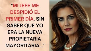 "Mi Jefe Me Despidió El Primer Día, Sin Saber Que Yo Era La Nueva Propietaria Mayoritaria..."