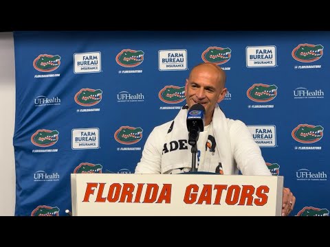 Billy Gonzales Reacts to 40-21 Win vs. FSU | Florida Gators Football
