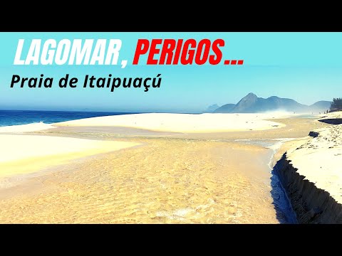 Praia de Itaipuaçú Maricá RJ - PERIGO