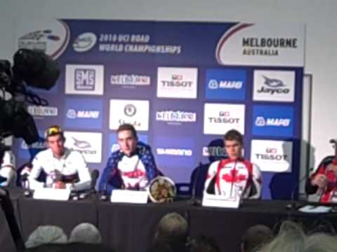World Championships 2010 Men U23 Road Race Press Conference