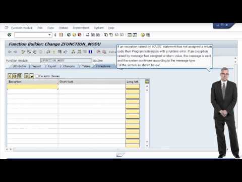 Function Module - SAP ABAP