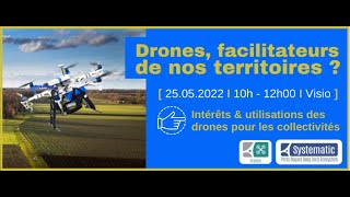 [ REPLAY ] Webinaire – Les Drones, facilitateurs pour nos territoires&nbsp;?