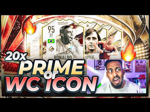 OMG!!🔥DAS BESTE ICON PACK!!🇧🇷🇫🇷 20x 89+ PRIME OR WC ICON PACKS🤯| FIFA 23